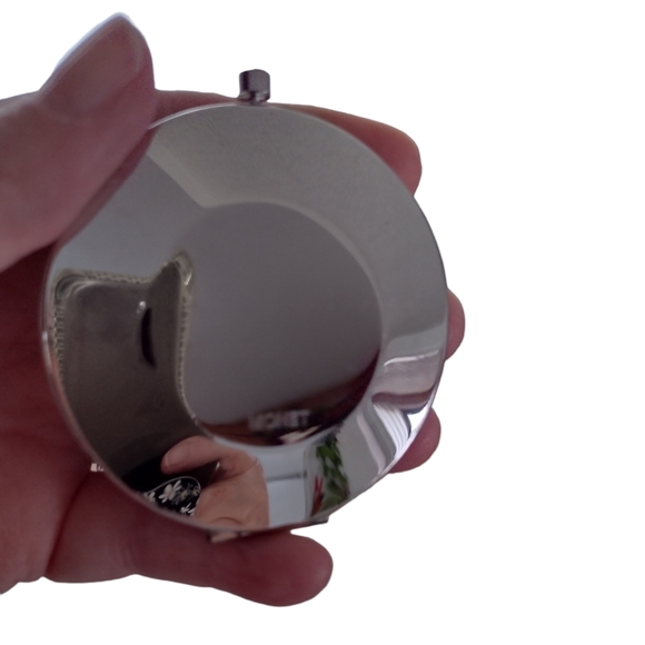 Monet women's  mirror compact. NWOT. Navy with light blue and black jewe… - Picture 11 of 11